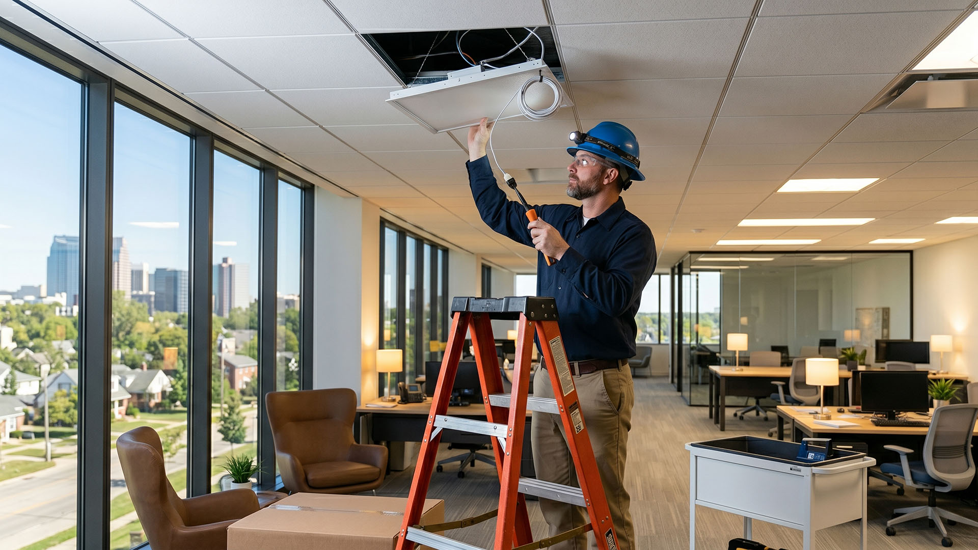 Commercial Electrician Near Detroit, MI